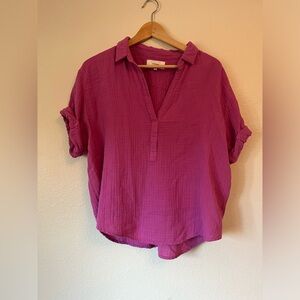 Xirena Cruz Top in Rose Bud Size Small